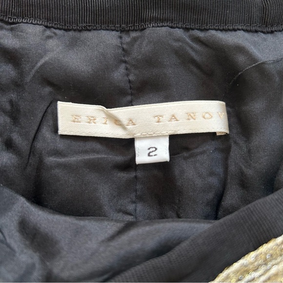 Erica Tanov metallic striped midi skirt - Picture 4 of 10